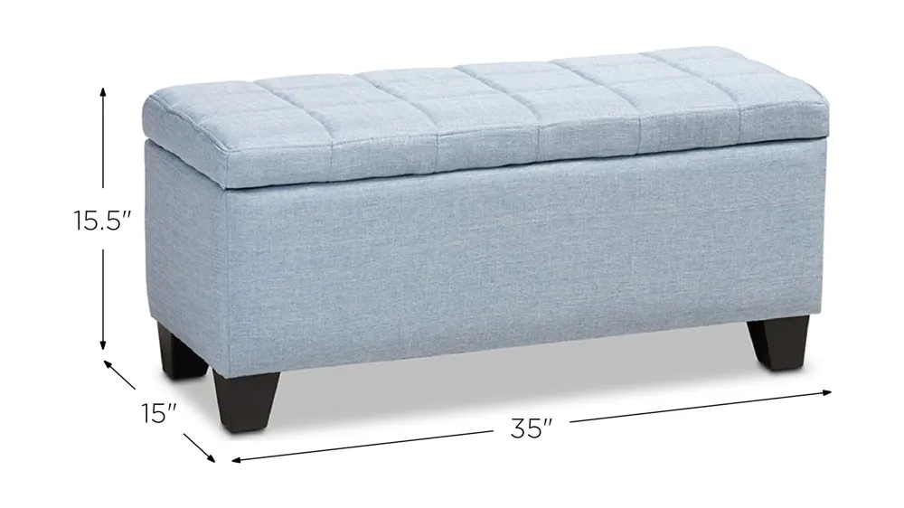 Fera Storage Ottoman Dimensions
