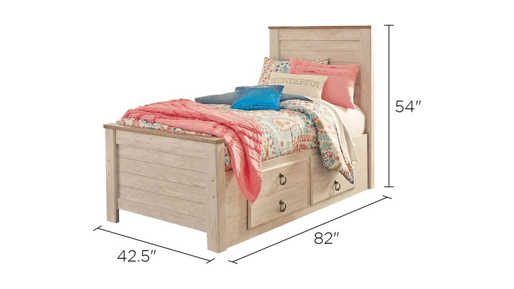 Collingwood Storage Bed Dimensions