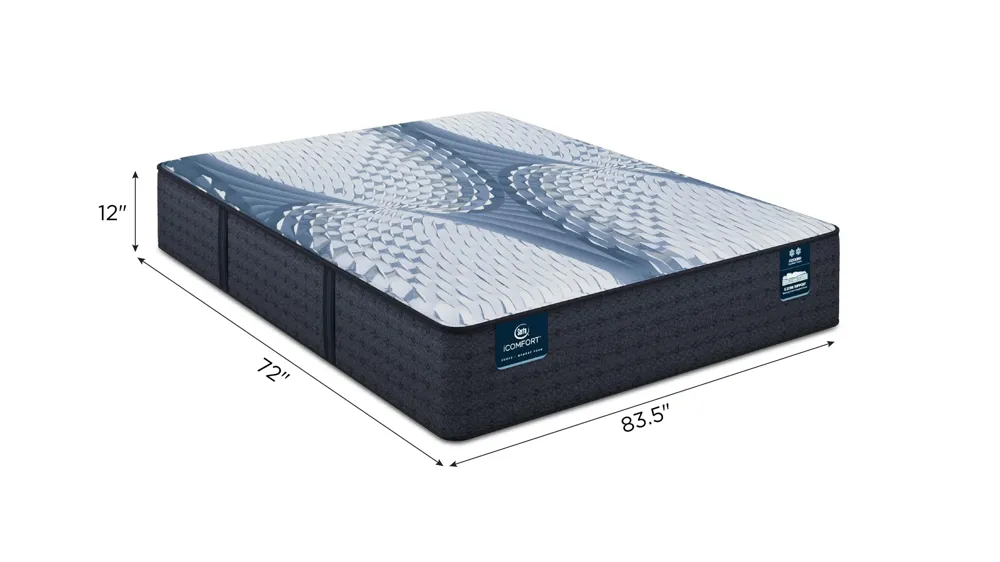 Serta iComfort Memory Foam Aveda Plush Mattress Dimensions