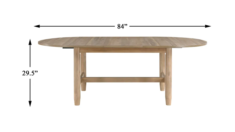 Benton Dining Table Dimensions