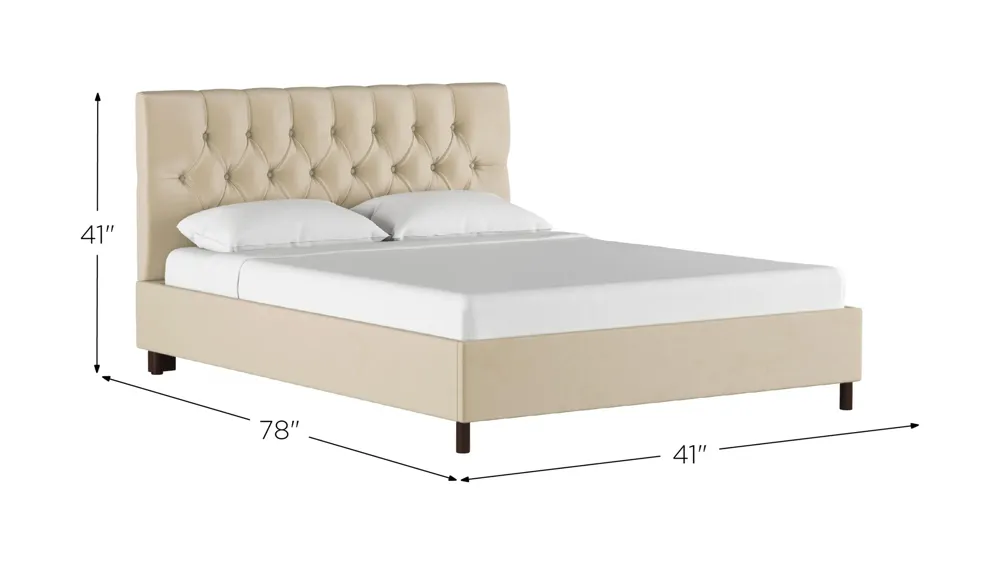 Blanchard Platform Bed Dimensions