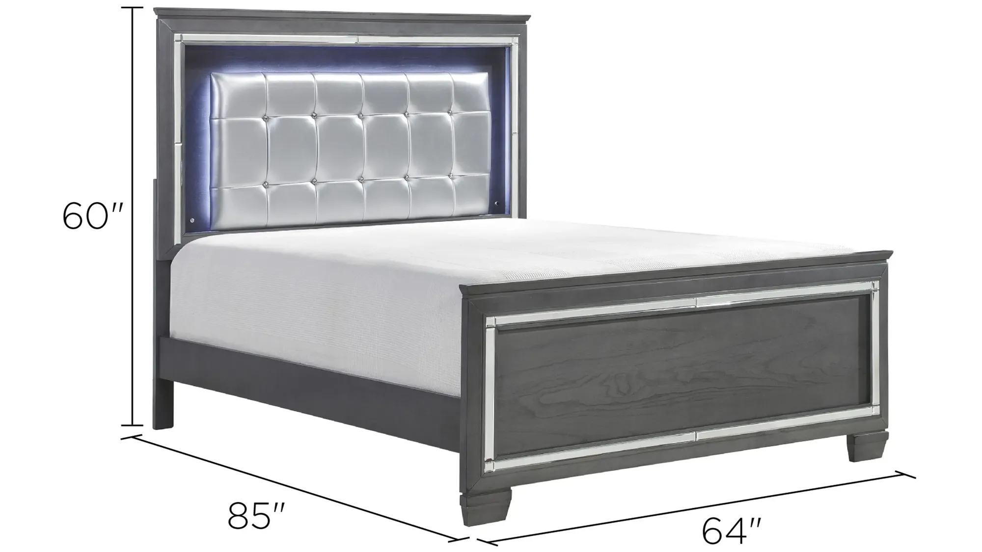 Brambley Bed With Led Lighting