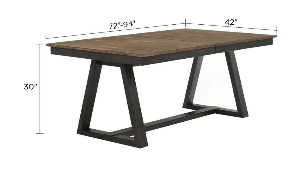 Foster Trestle Table Dimensions
