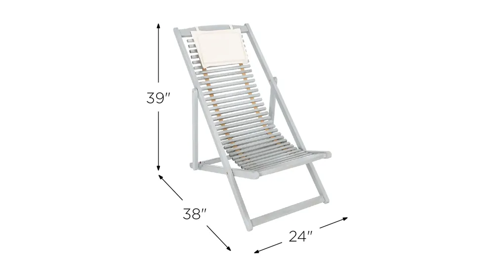 Hayes Relax Chair With Pillow Dimensions