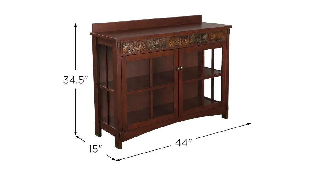 Kingsbridge Sideboard Curio Dimensions
