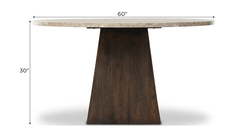 Brisa Dining Table Dimensions