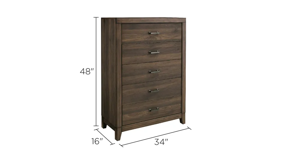 Exeter Bedroom Chest Dimensions