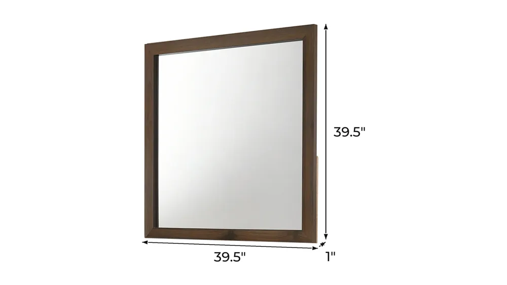 Millie Bedroom Dresser Mirror Dimensions