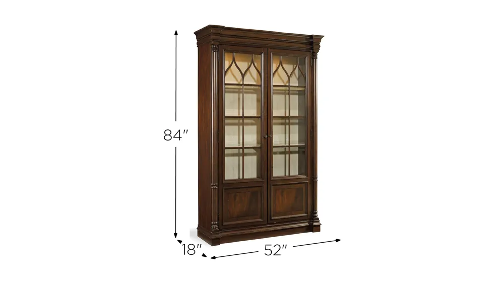 Leesburg Display Cabinet Dimensions