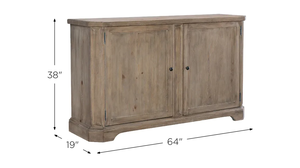 Monteverdi By Rachael Ray Buffet Dimensions