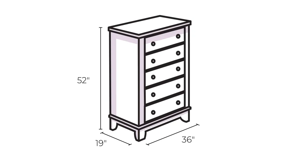 Carter Chest Dimensions