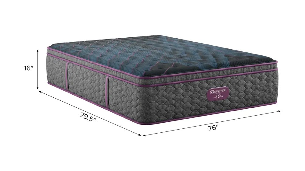 Beautyrest World Class Level Three Medium Pillow Top Mattress Dimensions