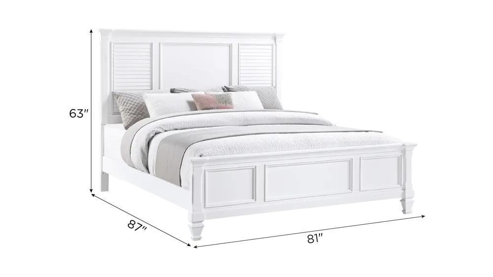 Asher Panel Bed Dimensions