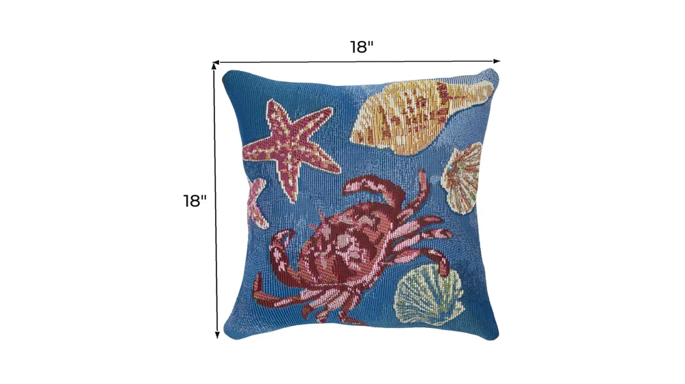 Marina Shell We Dance Accent Pillow Dimensions