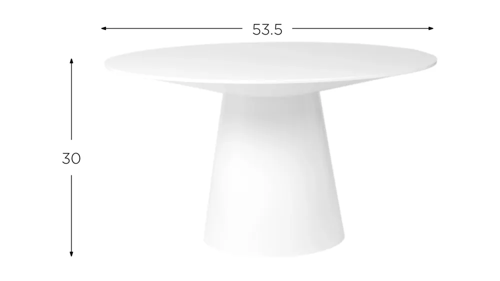 Wesley Round Dining Table Dimensions
