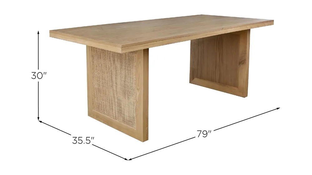 Rattan Dining Table Dimensions
