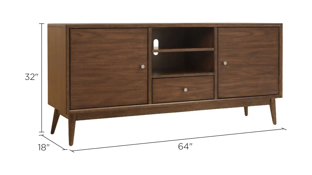 Miranda 64" Tv Console Dimensions