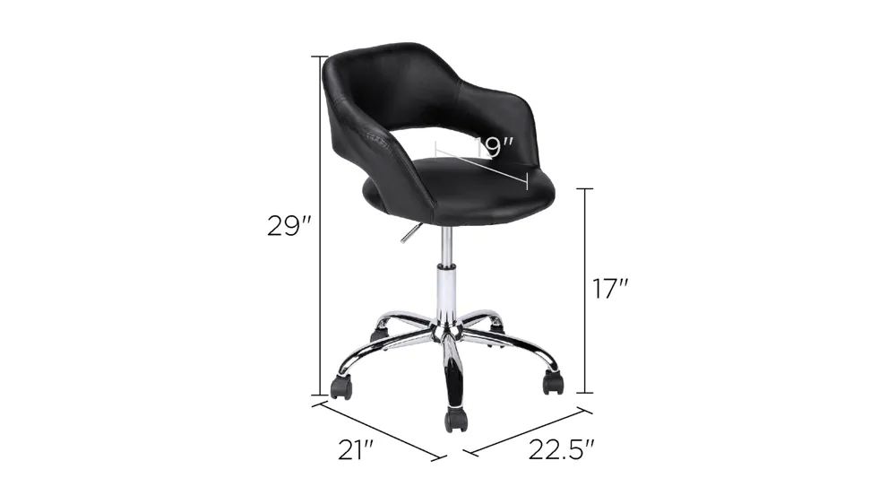 Ludwig Home Office Chair Dimensions