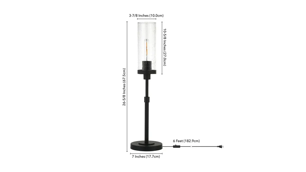 Lucien Table Lamp Dimensions