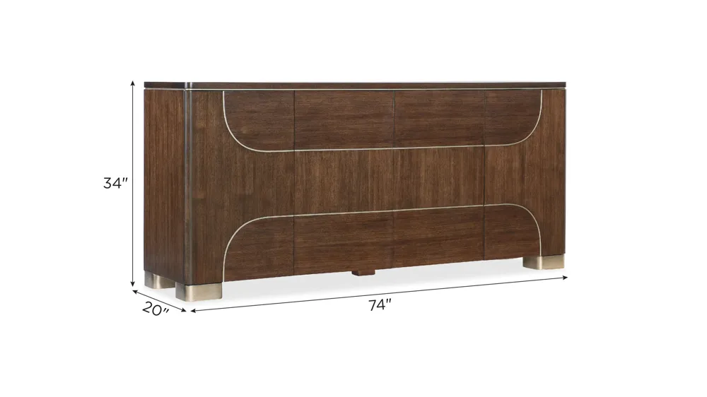 Melange Contours Credenza Dimensions