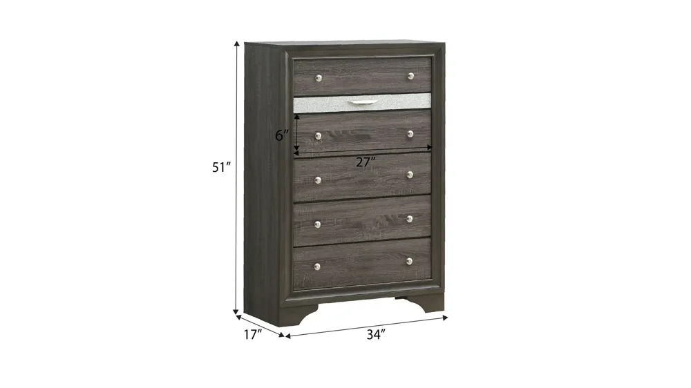 Madrid Chest Dimensions
