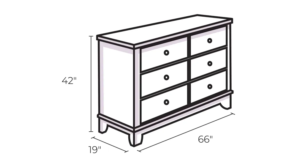 Sedona Dresser Dimensions