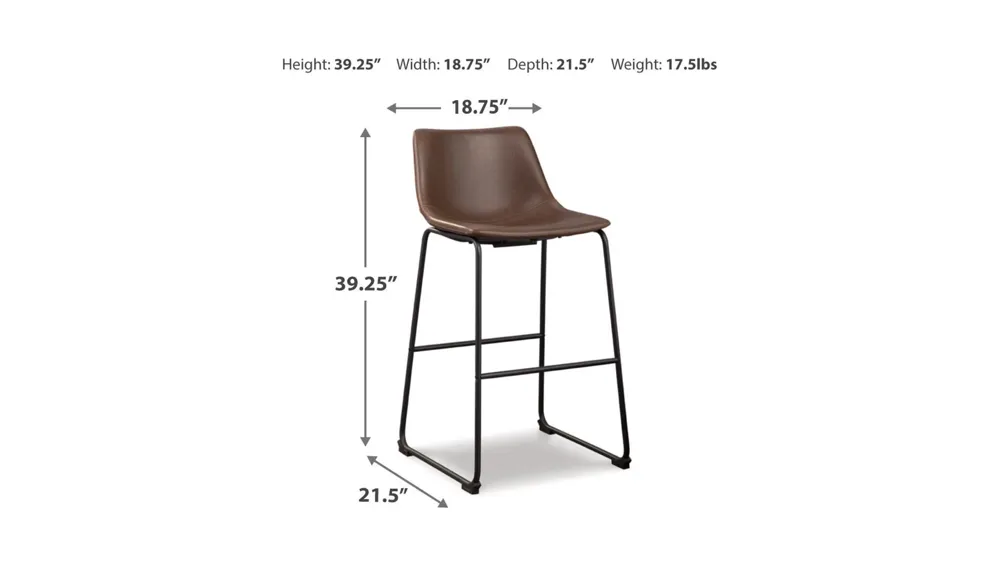 Axel Barstool Dimensions