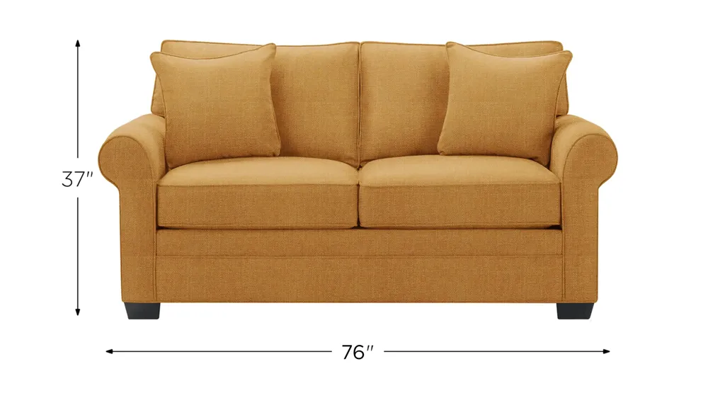 Wellsley Loveseat Dimensions