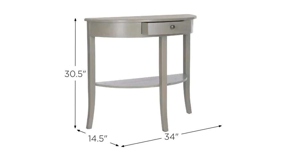 Zack Console Table Dimensions