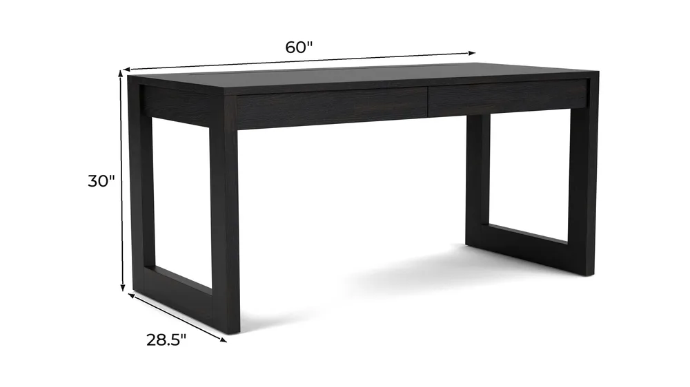 Denver Writing Desk Dimensions