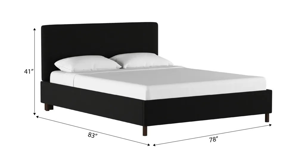 Valerie Platform Bed Dimensions