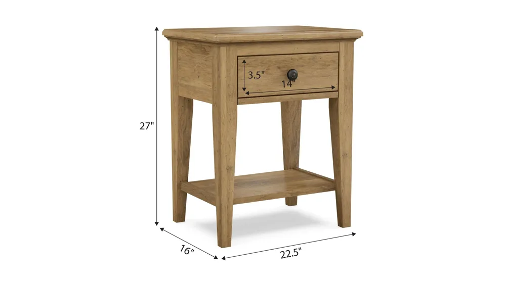 Millcroft Nightstand Dimensions