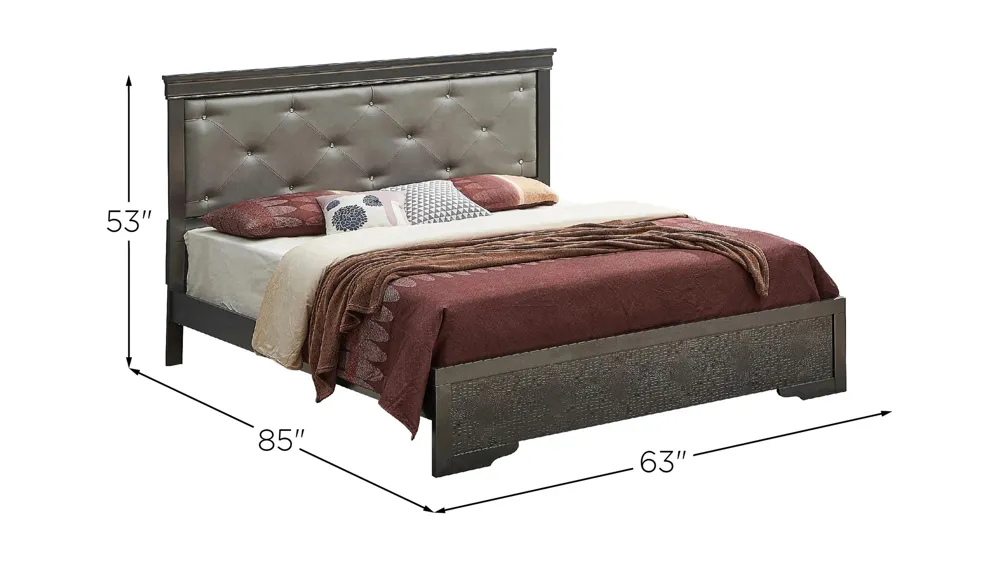 Lorana Queen Bed Dimensions