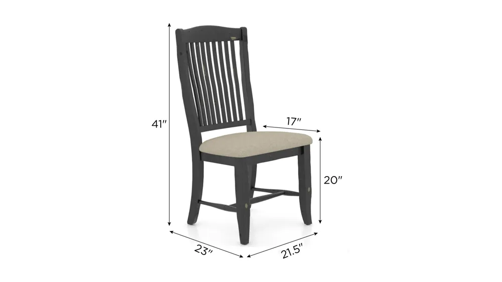 Champlain Dining Chair Dimensions