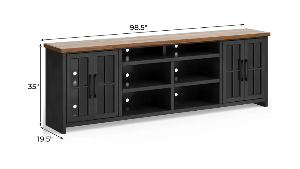 Foxgrove 97" TV Console Dimensions