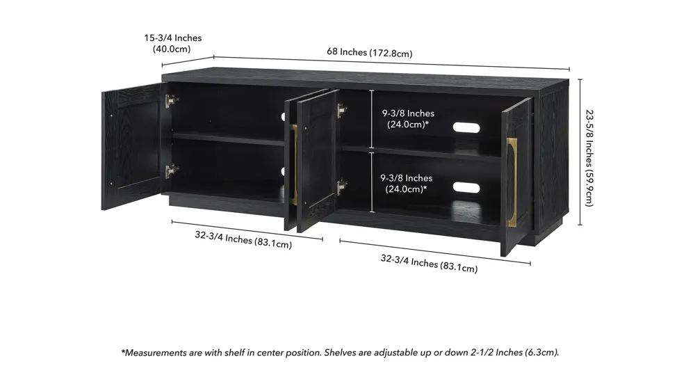 Smith TV Stand Dimensions