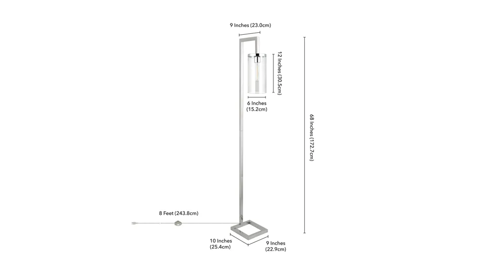 Ansa Floor Lamp Dimensions