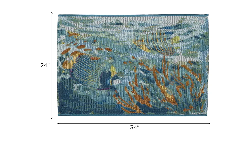 Esencia Fantasea Indoor/Outdoor Mat Dimensions