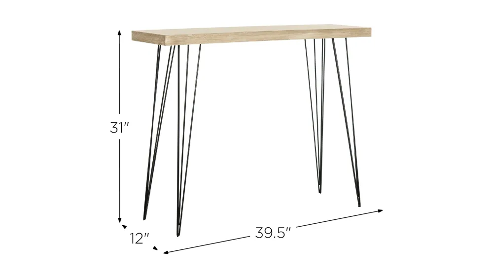 Ajana Console Table Dimensions