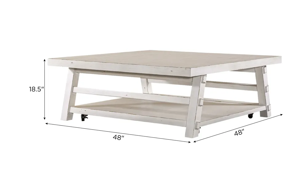 Marguerite Oversized Cocktail Table Dimensions
