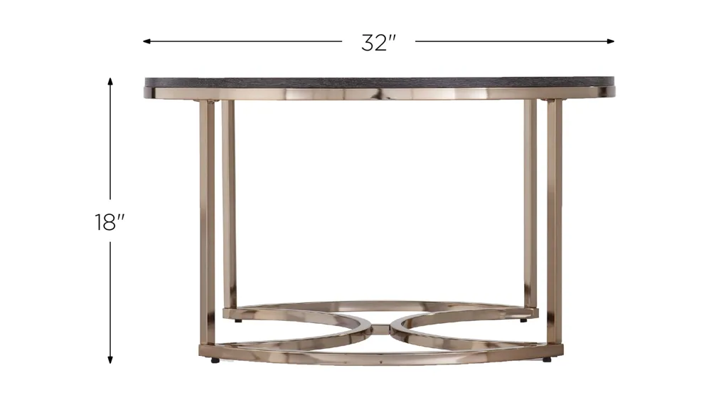 Caufield 3-pc. Nesting Cocktail Table Set Dimensions