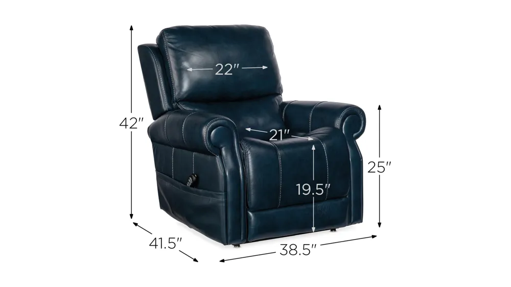 Eisley Power Lift Recliner Dimensions