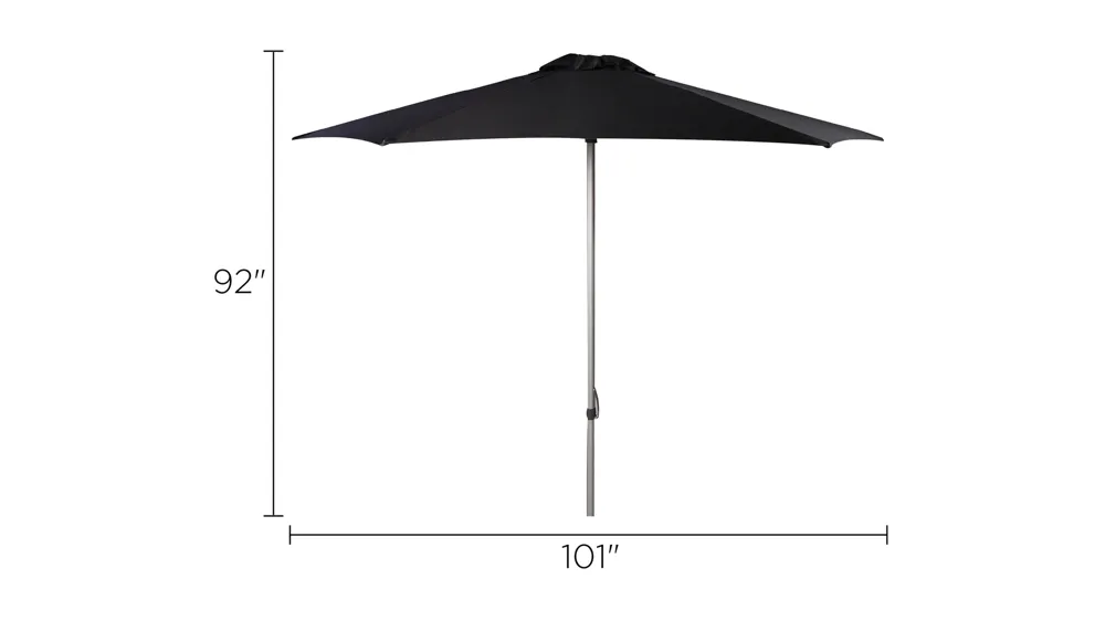 Hurst Push Up Umbrella Dimensions