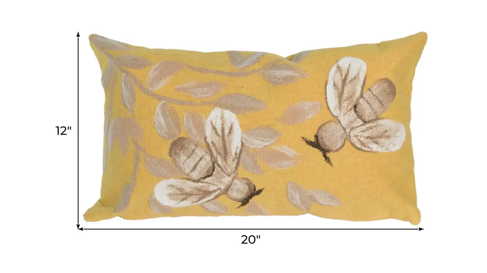Liora Manne Visions III Bees Pillow Dimensions