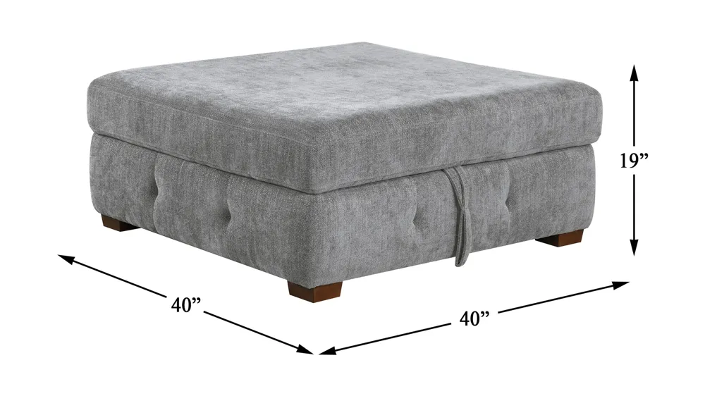 Dolman Storage Ottoman Dimensions