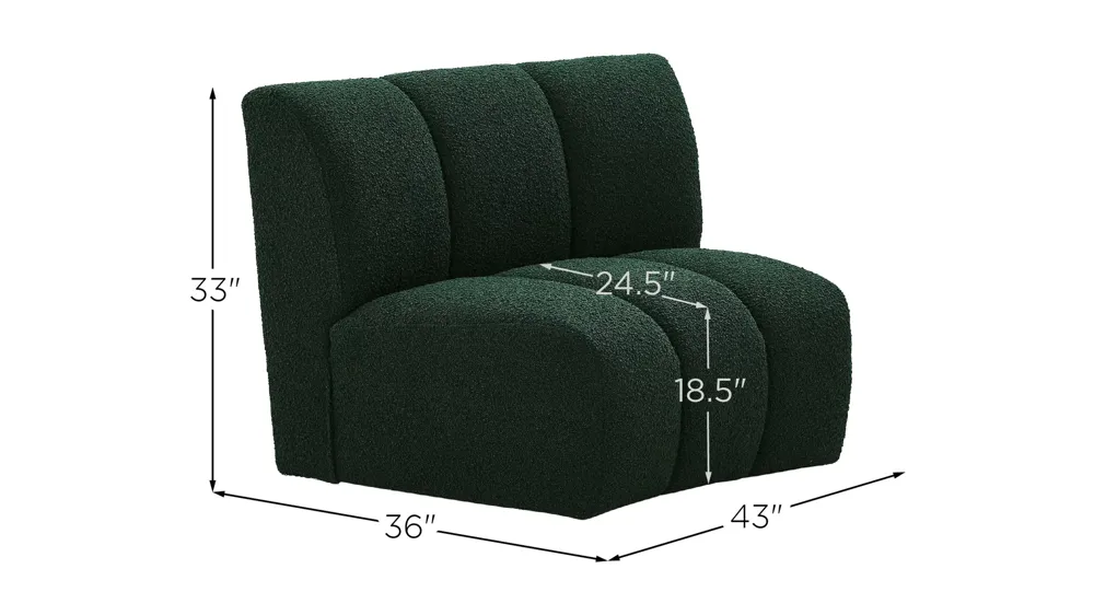 Infinity Modular Wedge Dimensions