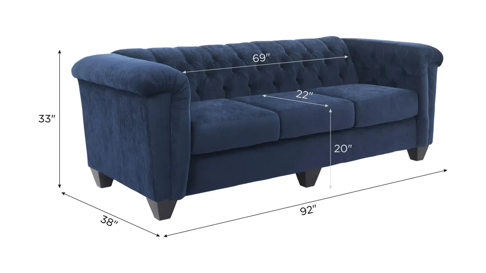 Lush Sofa Dimensions