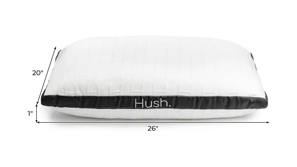 The Hush Hybrid Cooling Pillow Dimensions