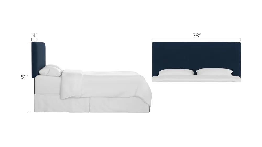 Valerie Headboard Dimensions