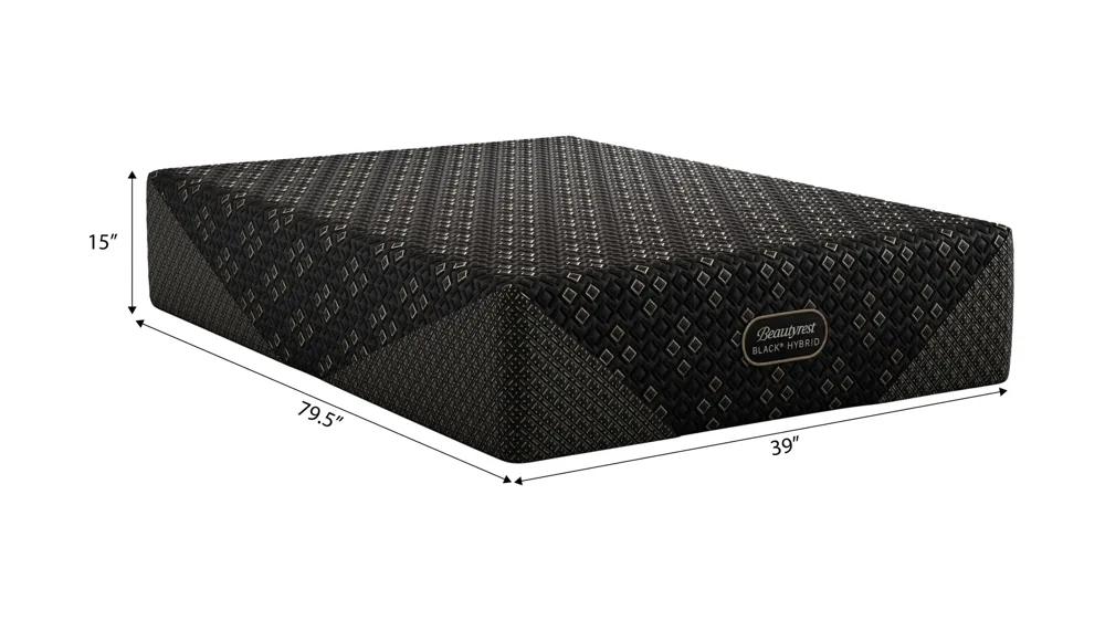 Beautyrest Black Hybrid  Series Five XCS Plush Mattress Dimensions